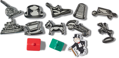 Crocs Jibbitz 13-Pack Hasbro Monopoly Board Game Shoe Charms | Jibbitz for Crocs