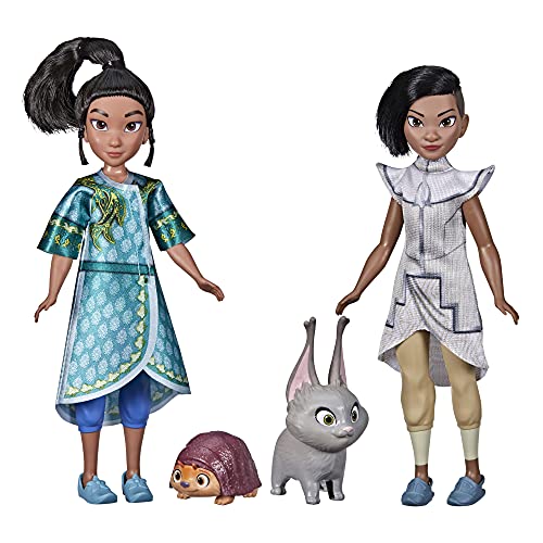 Disney's Raya and The Last Dragon Young Raya and Namaari Fashion Dolls 2-Pack