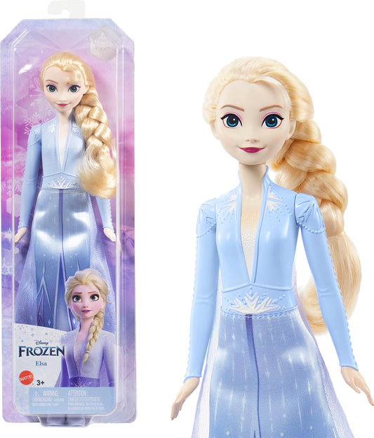 Mattel Disney's Frozen 2 Princess Doll, Elsa Posable Fashion Doll