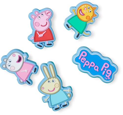 Crocs 5-Pack Peppa Pig Shoe Charms | Jibbitz for Crocs