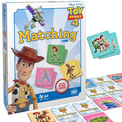 Toy Story 4 Memory Matching Game - 72 Memory Cards