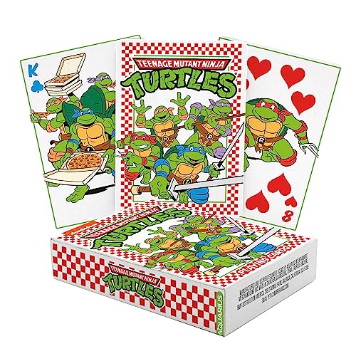 AQUARIUS Teenage Mutant Ninja Turtles Pizza Playing Cards