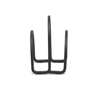 Kitchen Umbra Squire Holder for Kitchen, Works With Square and Rectangular Napkins for Dinner, Luncheon or Cocktail, Black 028295543194