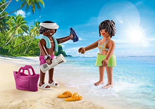 Toy Playmobil Duo Pack #70274 Vacation Couple- New Factory Sealed!